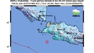 Gempa Megathrust M 5 Guncang Banten, Getaran Terasa hingga Jabar