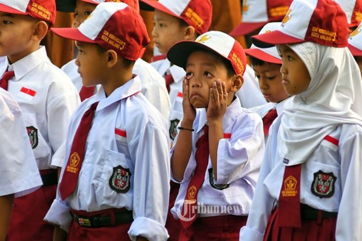 Ilustrasi siswa SD. Persyaratan SPMB 2025