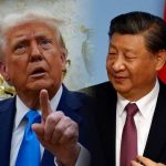 Foto: Foto kolase Presiden AS, Donald Trump dan Presiden China, Xi Jinping.